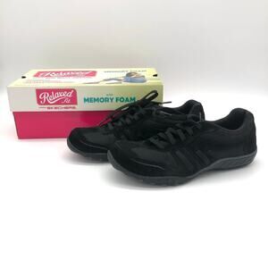 New Sketchers Black Breathe Easy Jackpot Women’s Shoes 8 Memory Foam